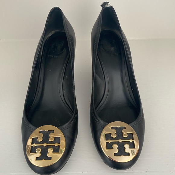 Tory Burch Sally wedge size 8.5 - Picture 4 of 10